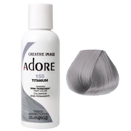 Adore Semi Permanent Color Titanium #155